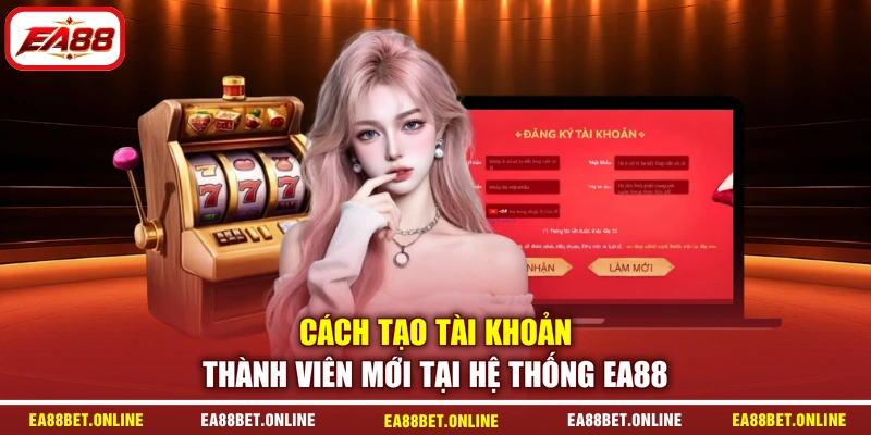 Cách tạo đăng ký EA88 thành viên mới tại EA88