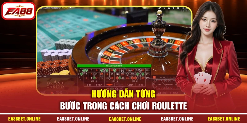 Hướng dẫn từng bước trong cách chơi Roulette